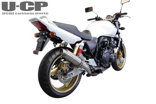 内商会 【 スリップオンステンレスマフラー φ89 CB400SF VTEC