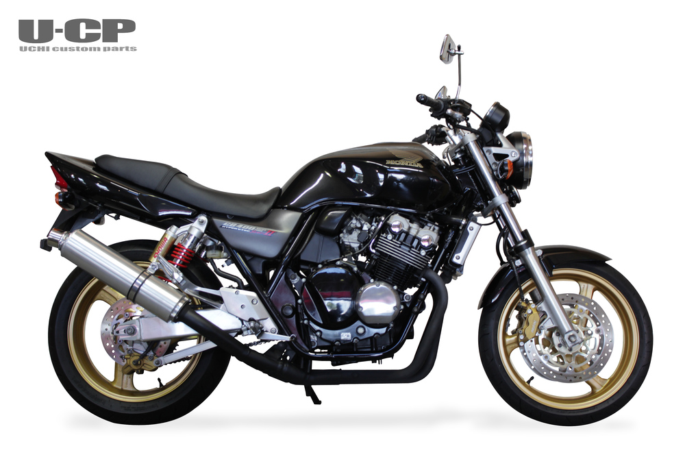 CB400SF マフラー MCE K2 ホンダ 純正  バイク 部品 NC39 超美品サイレンサー お見逃しなく 車検 Genuine:22101311