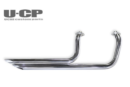  U-CP ステンレススラッシュダウンマフラー シャドウ400(NC34)