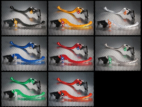  U-KANAYA アルミビレットレバーセット ツーリングタイプ 【ツヤあり】 TIGER SPORT 800 25- 専用