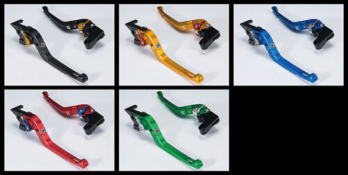  U-KANAYA アルミビレットレバーセット 可倒式Ｒタイプ【ツヤなし】CRF250L Type LD 17-19 専用