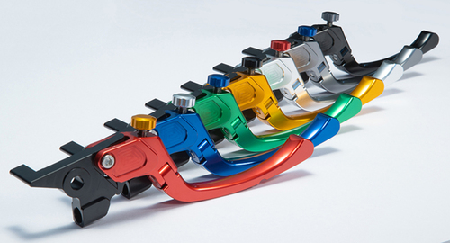  U-KANAYA アルミビレットレバーセット クイックタイプ【ツヤあり】MEGURO K3 21- 専用