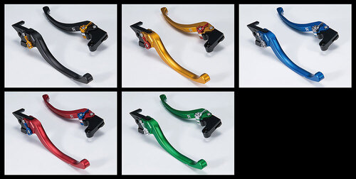  U-KANAYA アルミビレットレバーセット ツーリングタイプ 【ツヤなし】 GSX-8TT 専用