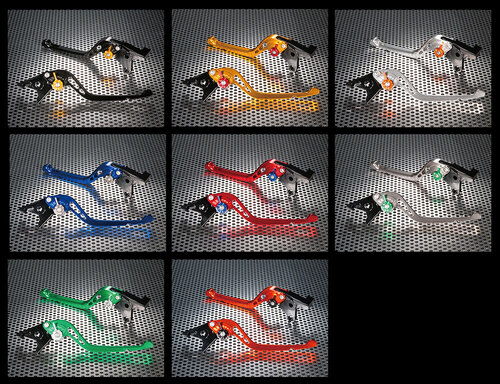  U-KANAYA アルミビレットレバーセット GPタイプ 【ツヤあり】YZF-R9（8BL-RNA3J）26- 専用