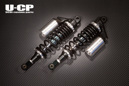  U-CPオリジナルサスペンション CB400FOUR(NC36) ブラック＆シルバー