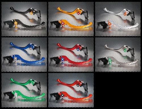  U-KANAYA アルミビレットレバーセット ツーリングタイプ 【ツヤあり】CBR250R (MC17) (MC19) 専用