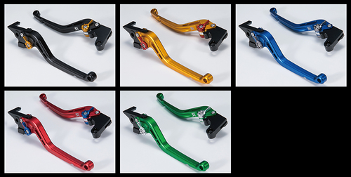  U-KANAYA アルミビレットレバーセット スタンダードタイプ 【ツヤなし】YZF1000 THUNDER ACE 96-00 専用