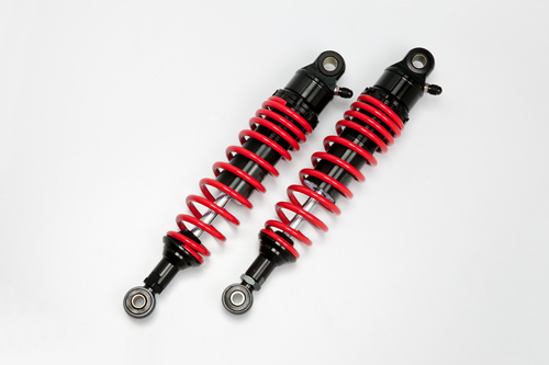  RFYガス封入式リアサスペンション レッド&ブラック W650